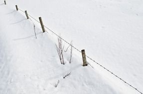 snowfall white cold seasons