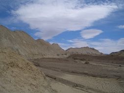 cloudy sky over sierra nevada