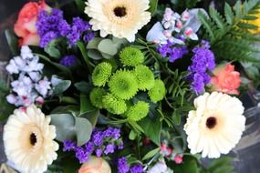 bouquet of autumn flowers