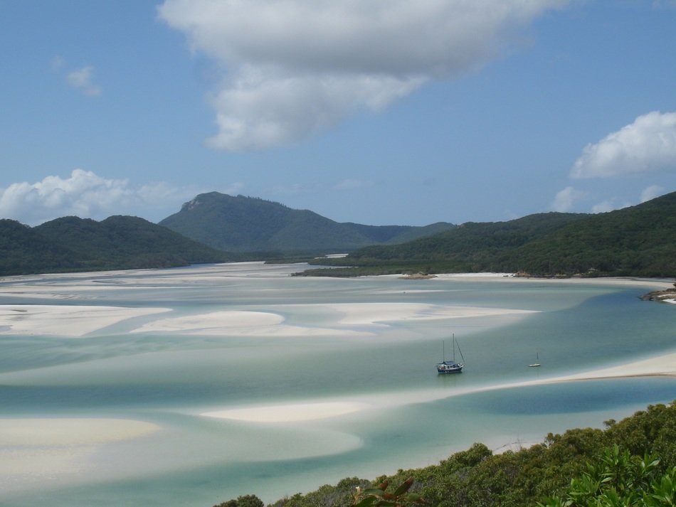 Beautiful landscape of Whitsundays in Australia