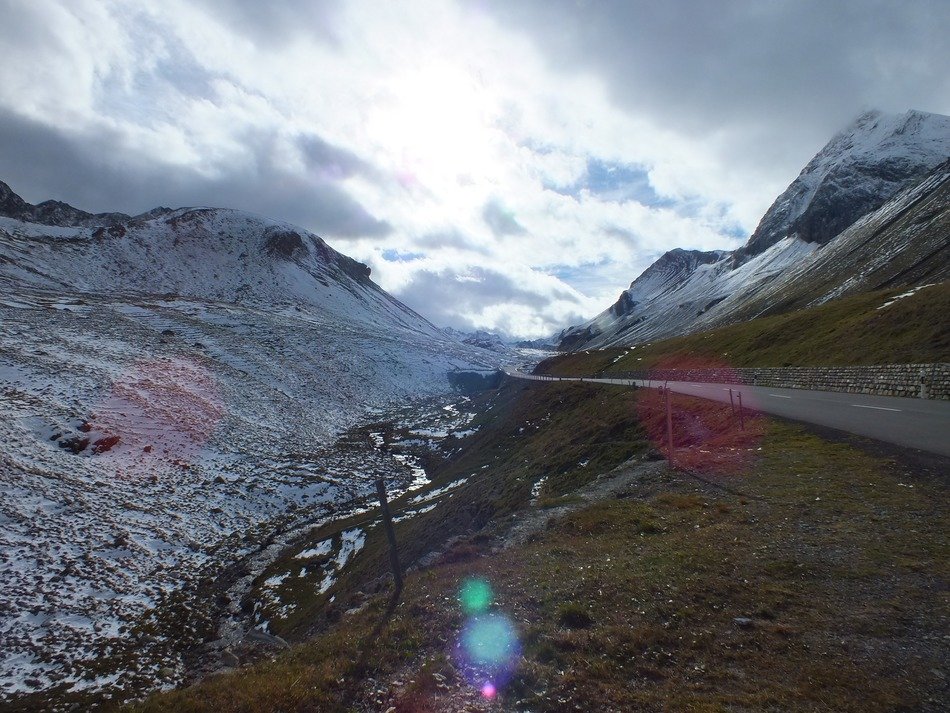 passage in the Alps in Switzerland