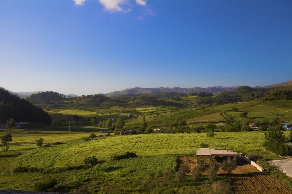 view of the village in Turkey