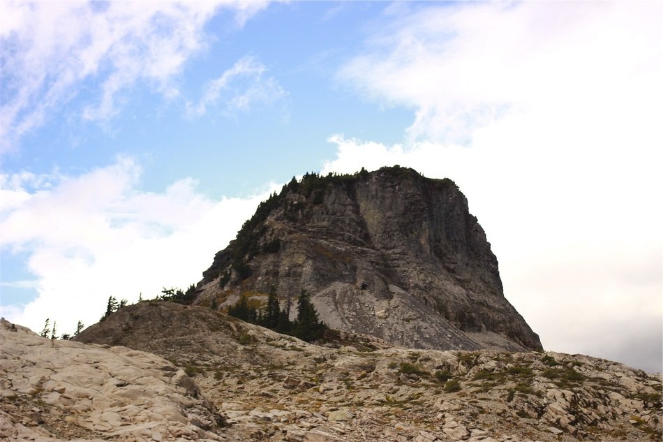 Landscape of cliff