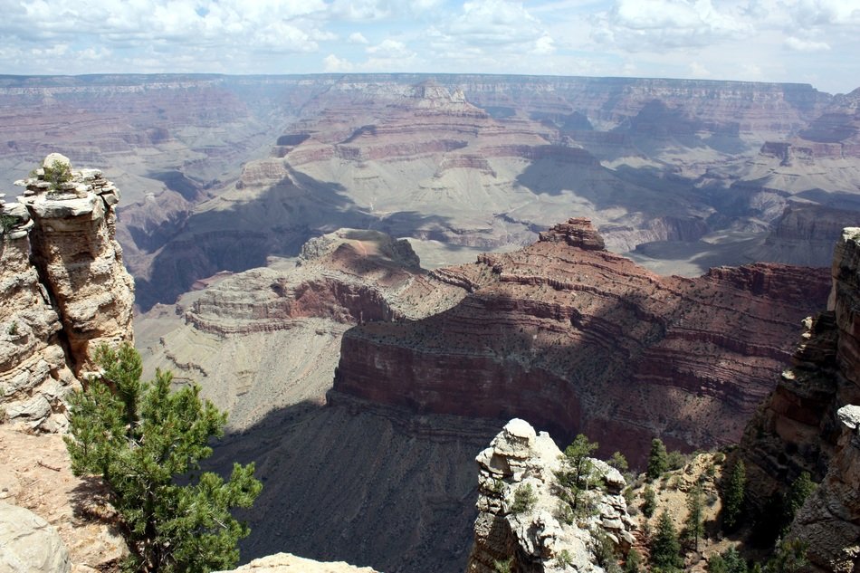 the landscape of the National Park in Arizona