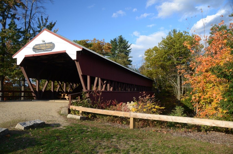 covered bridge in New Hampshire