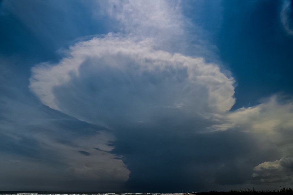 Cumulus thunderstorm