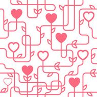 Creative Valentine&#039;s Day Seamles Pattern N2