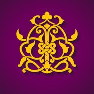 Abstract arabic symbol