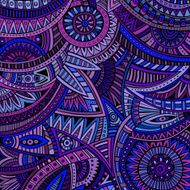 Abstract ethnic seamless pattern N31