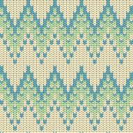 seamless zigzag vector knitted background N12
