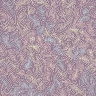 Hand-drawn vector seamless floral pattern N5