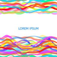 Abstract Seamless Colorful Striped Background N3