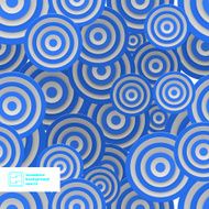 Abstract Seamless Circles Pattern Vector N19