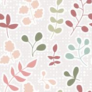 seamless pattern leaf N2