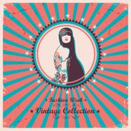 Fashion girl vector illustration N7