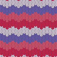 Illustration seamless knitted pattern N10