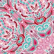 Seamless decorative seamless pattern