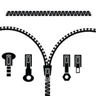 set of zipper