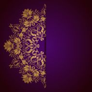 Elegant background with lace ornament N14