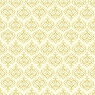 Seamless ornamental decorative pattern