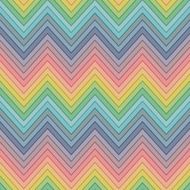 seamless multicolor horizontal fashion chevron pattern