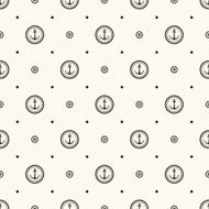 Vector seamless retro pattern N24