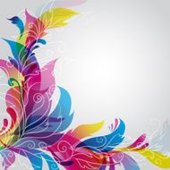 background with floral ornament N3