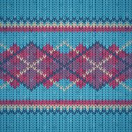 Seamless knitting background pattern