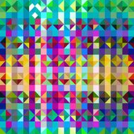 Abstract triangular geometric background
