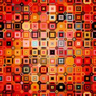 Geometric pattern in disco style