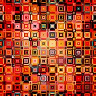 Geometric pattern in disco style N2