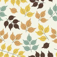 Seamless leaf pattern N48