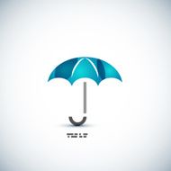 Protection umbrella icon concept N2