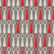 gray and red ties