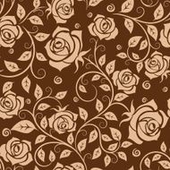 Seamless pattern with roses N35