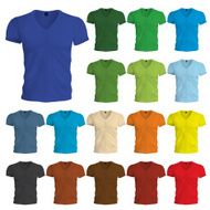 Colored Tshirt Templates N3