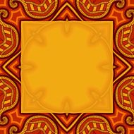 Greeting card with abstract pattern N2