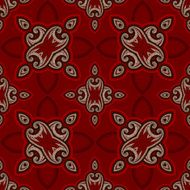 Patterned floor tile in oriental style N34