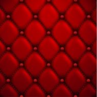 Red upholstery background