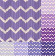seamless zig zag stripes pattern set