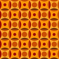 Seamless pattern in orange colors