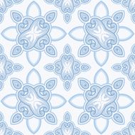 Patterned floor tile in oriental style N42
