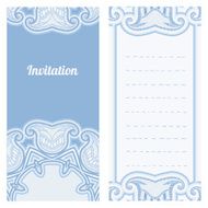 Greeting card with oriental pattern N26