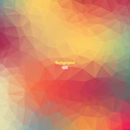 Colorful geometric background with triangles N6