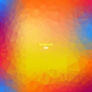 Colorful geometric background with triangles N7
