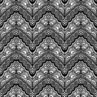 Lace seamless pattern with flowers N183
