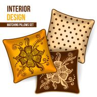 Set of decorative pillow N38