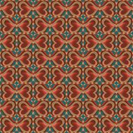 Ethnic love heart pattern N14
