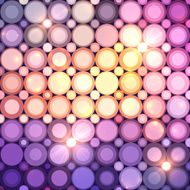 Abstract circle lights vector background N2