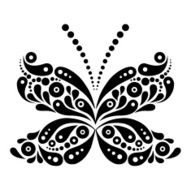 Beautiful butterfly tattoo N4